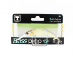 Jackall Bass Pino 70F ujuv lant surnud valge (5395)