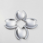 Nissan Maxima 2004 2005 2006 2007 2008 s&uuml;sinikkiust kroomitud auto ukse k&auml;epideme kaane kleebiste stiil silver 2 buttons