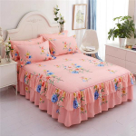 3 TK/1 komplekt Voodipesukomplekt Voodi seelik 2 tk padjap&uuml;&uuml;ridega Voodikate Madratsi katte printimine Voodikatte 100x200cm 3PCS/1 Set