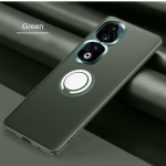 Huawei Honor 90 magnetr&otilde;ngahoidja metallist objektiiviga kaamera kaitse&uuml;mbris For Honor 20 50 60 80 90 Pro 30S 30 70 Pro Plus PU nahkkest for honor 90 roheline