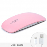 6W minik&uuml;&uuml;nekuivatusmasin, kaasaskantav 6 LED-iga UV-manik&uuml;&uuml;rilamp koduseks kasutamiseks m&otilde;eldud k&uuml;&uuml;nelamp USB-kaabliga laki lakkide kuivatamiseks roosa