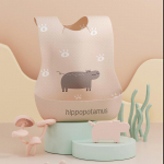 Veekindel reguleeritav toiduvaru silikoonist beebi rinnat&uuml;ki komplekt toidup&uuml;&uuml;djaga &uuml;hekordselt kasutatav laste rinnahoidja 20 Pcs/Bag roosa
