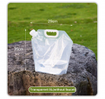 5/10L kokkupandav telkimishoidik, veepudel, kokkupandav kotikandja konteiner 5L-A sinine