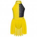 Lastele T&uuml;drukutele Balleti trikoo Tutu tantsukleit varrukateta kivist l&uuml;&uuml;riline tantsukleit Baleriini v&otilde;imlemistrikood lavakost&uuml;&uuml;m 13-14 Years