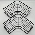 Nurgas du&scaron;&scaron; Caddy kleepuv du&scaron;inurga organiseerija riiulid du&scaron;ihoidik koos konksude ja hambapasta hoidikuga vannitoak&ouml;&ouml;gi jaoks