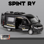 1/32 Scale Benz Sprinter MPV Diecast automudeli m&auml;nguasi, tagasit&otilde;mmatav m&auml;nguasi koos heli ja valgusega lastele V&auml;ikelaste poiste t&uuml;drukute kingituste kollektsioon 1/32-15.1x6.8x5.5cm