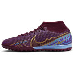 Kylian Mbapp&eacute; x Nike Zoom Mercurial Superfly 9 Academy TF Tume peet Meeste tossud Lilla &Uuml;likoolisinine Erelillakas DO9347-694 39