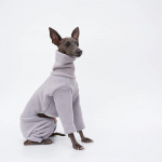 Koerariided Whippet Greyhoundi riided Talvised soojad kahepoolne polaarfliis Neljajalgse koera jope k&otilde;rge kraega talveriided M hall v&auml;rv