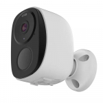 3 MP juhtmevaba turvakaamera v&auml;listingimustes siseruumides kaamera Ultra-HD 2K 2304x1296P &ouml;&ouml;n&auml;gemisega kodukaamera valge