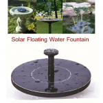 P&auml;ikeseenergiaga purskkaev P&auml;ikeseenergial t&ouml;&ouml;tav ujuvpump Veepurskkaev Birdbath Kodu basseini aiakujundus