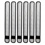 6 tk LED-valgustusega plaksutav k&auml;epael, pimedas helendav plaksutav k&auml;ev&otilde;ru, jooksmiseks m&otilde;eldud k&auml;epael, &ouml;ine ohutus, jalgrattas&otilde;it, k&otilde;ndimine, helkurribad, 3 režiimi randmevalgusti valge