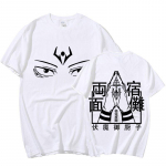 Anime Jujutsu Kaisen Ryomen Sukuna Eyes T-s&auml;rk Suvine Unisex Naiste L&uuml;hikeste varrukatega Graafika T-s&auml;rgid Paarid Suured Topid T&auml;navar&otilde;ivad M