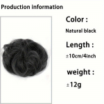 MERISIHAIR s&uuml;nteetilised kuklid Parukas lainelised lokkis klambrid, pikendused k&uuml;&uuml;nisklambrid hobusesaba juukset&uuml;kid juuste k&uuml;&uuml;nised naistele 10cm