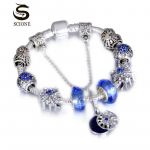 LUXY MOON K&auml;ev&otilde;ru Naiste t&auml;hed Kuu ripats K&auml;ev&otilde;ru Sinine Starry K&auml;ev&otilde;ru Madu kett 17cm sinine