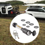 Trailer Pin Locks Towing Hitch Receiver Lock Heavy Duty with 2 Keys Locking Fits inch