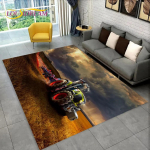 Autotraktori seeria mustriga veoautode ala vaip, vaipvaip kodu elutoa diivani uksemati sisekujunduseks, laste libisemiskindel 3D p&otilde;randamatt 60cm x 90cm