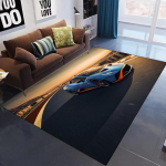 Magamistoa vaip, lastetuba, autole tr&uuml;kitud vaip Elutuba, suur moodne kodukaunistus Luksuslik, lahe pehme m&auml;ngu, libisemiskindel p&otilde;randamatt 100x150cm