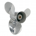 Paadi propeller 9 1/4x10 sobib Yamaha p&auml;ramootorile 9,9HP-15HP 3 labaga roostevabast terasest 8 hambaga OEM NO: 63V-45952-00-EL 9,25x10 YSS38914x10RH