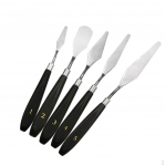 5-osaline assortii komplekt roostevabast terasest maali&otilde;li ja akr&uuml;&uuml;l