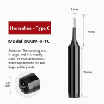 1 tk pliivaba keevituspea jootekolbi otsikud 900M jootekolb keevitamine parandamiseks Asenduskeevitust&ouml;&ouml;riistad