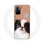 Redmi Note 11 5G &uuml;mbris Jaapani spanjeli mustvalge koerat&otilde;ug