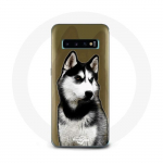 &Uuml;mbris Samsung Galaxy S10 Edge Siberian Husky jaoks