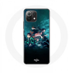 &Uuml;mbris Xiaomi Mi 11 Lite Demon Slayer Manga Tanjiro ja Nezuko jaoks