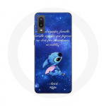 &Uuml;mbris Samsung Galaxy A02 Stitch Ohana Quote jaoks