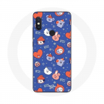 &Uuml;mbris Xiaomi Redmi Note 5 Pro BTS Bangtan Sonyeondan BT21 Christmas 2023 jaoks