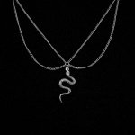 Naiste kett Snake Choker kaelakeed kaelal Kahekihilised ripatsehted