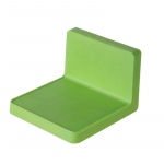 Multifunktsionaalne seinale paigaldatav hoiustamisrest Seebi k&auml;snahoidja K&ouml;&ouml;k Vannitoa riiulid Puurimata Kaugjuhtimispuldi v&otilde;tmehoidja roheline