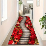 1 tk lillemustriline jooksvaip k&ouml;&ouml;gimatt Pehme paksendatud k&ouml;&ouml;gimatt Veekindel libisemiskindel &otilde;likindel p&otilde;randamatt 40*60cm