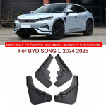 Auto stiil BYD SONG L 2024 2025 2026 ABS-i auto porilappide pritsmekaitse porikaitsmed porilapid eesmise tagumise poritiiva auto tarvikud must