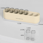 Kaasaskantav ravimikarp 7 p&auml;eva plastikust pillikarp, suure mahutavusega jagatud &uuml;hen&auml;dalane ravimikarp reisipillikarbi korraldaja Pastillero 1PCS