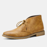 Suurused 39-48 Meeste Saapad Retro K&otilde;rbesaapad Klassikalised Polo Saapad Harjatud Meeste Nahksaapad 44 brown