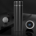 Puhas titaanist voodriga veetass meestele ja naistele, &auml;ri, kahekihiline, kingitus, kinkekarbis, intelligentne temperatuuri m&otilde;&otilde;tmisega vaakumtermos 500ml