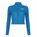 Kevadine soliidne kootud topp naistele, vaba&otilde;mblused, t&otilde;mblukuga p&otilde;hjaga, poolk&otilde;rge kraega naiste &otilde;hukesed &scaron;ikid topid L sinine