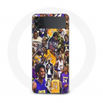 Coque Samsung Galaxy Z Flip4 kobe bryant all generations champion NBA
