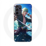 Coque Maniacase pour Samsung Galaxy A23 5G One Piece Roronoa Zoro ep&eacute;e manga anime