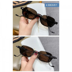 Uued v&auml;ikesed punk-ovaalsed p&auml;ikeseprillid Naistele Mehed Luksuslik Disainer Vintage P&auml;ikeseprillid Naistele Meeste pool&auml;&auml;risteta p&auml;ikeseprillid UV400