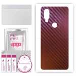 apgo skin sticker film foil vinyl for the BACK compatible with Motorola One Vision, scratch-resistant, easy to install - Carbon Chameleon CAKA5