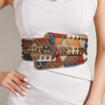 Vintage neet, elastne korsetiv&ouml;&ouml; naiste lai veniv Cummerbunds kleit v&ouml;&ouml;koht disainitud v&ouml;&ouml;d naistele Y2K tarvik 70cm