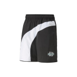 Puma V&auml;rviblokiga elastse v&ouml;&ouml;kohaga l&uuml;hikesed korvpallip&uuml;ksid meestele, mustvalge 534198-07 L