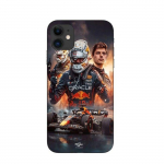 Coque maniacase pour Iphone 11 Max Verstappen F1 art wallpaper