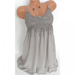 Patchwork Lace Sling Mini magamikleit Naiste &ouml;&ouml;s&auml;rgid Seksikas pitsiline &ouml;&ouml;s&auml;rk Naiste &ouml;&ouml;r&otilde;ivad 5XL hall