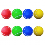 8 tk Creative Tennis Ball Practice Tennis Pall Sport PU Tennis Pall M&auml;ngupall (2tk kollast, 2tk punast, 2tk sinist, 2tk