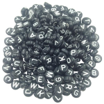 100tk/kott Akr&uuml;&uuml;l Segav&auml;rv Kandiline rant Lahtised helmed Ehted Aksessuaarid Lame rant Kiri Kvaliteetne Uus Black/color/square bead