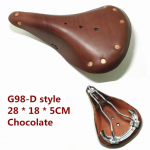 G98 Retro Vintage jalgrattasadul Puhast veisenahast K&auml;sitsi valmistatud iste Custion Bike Sport Sadul Jalgratta Sadul Bike Seade