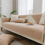 &Scaron;enillkangas Diivanikate R&auml;tik Tikand Universaalne Elutoa Diivanipadi Matt Libisemiskindel Diivanipadi K&auml;etoe Seljatoe Kate 70x70cm 1pcs