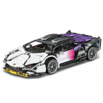 1:14 Technic Super Purple Speed ​​Auto S&otilde;iduk Ehitusklotsid V&otilde;idus&otilde;iduklotsid M&auml;nguasjad lastele Hariv kingitus Halloweeni t&auml;nup&uuml;hade j&otilde;ulud No Box